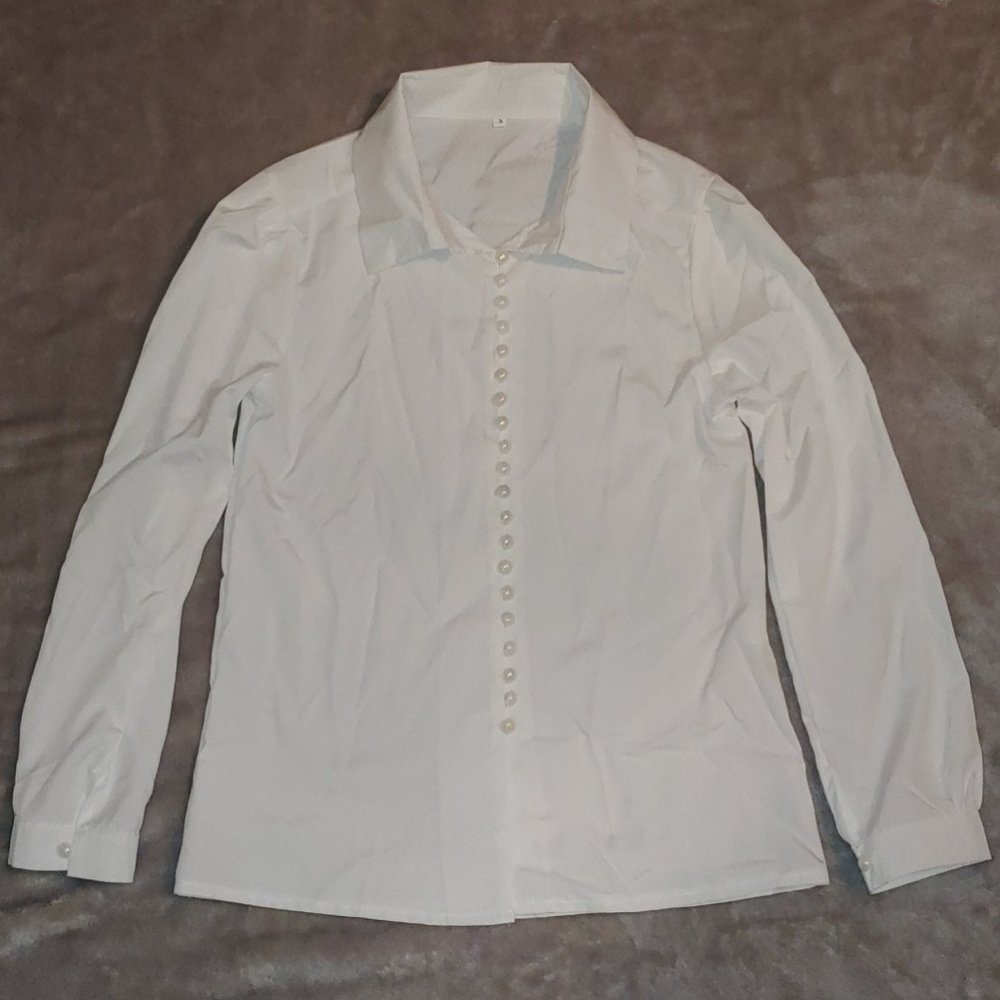 Beautiful silky dressy blouse